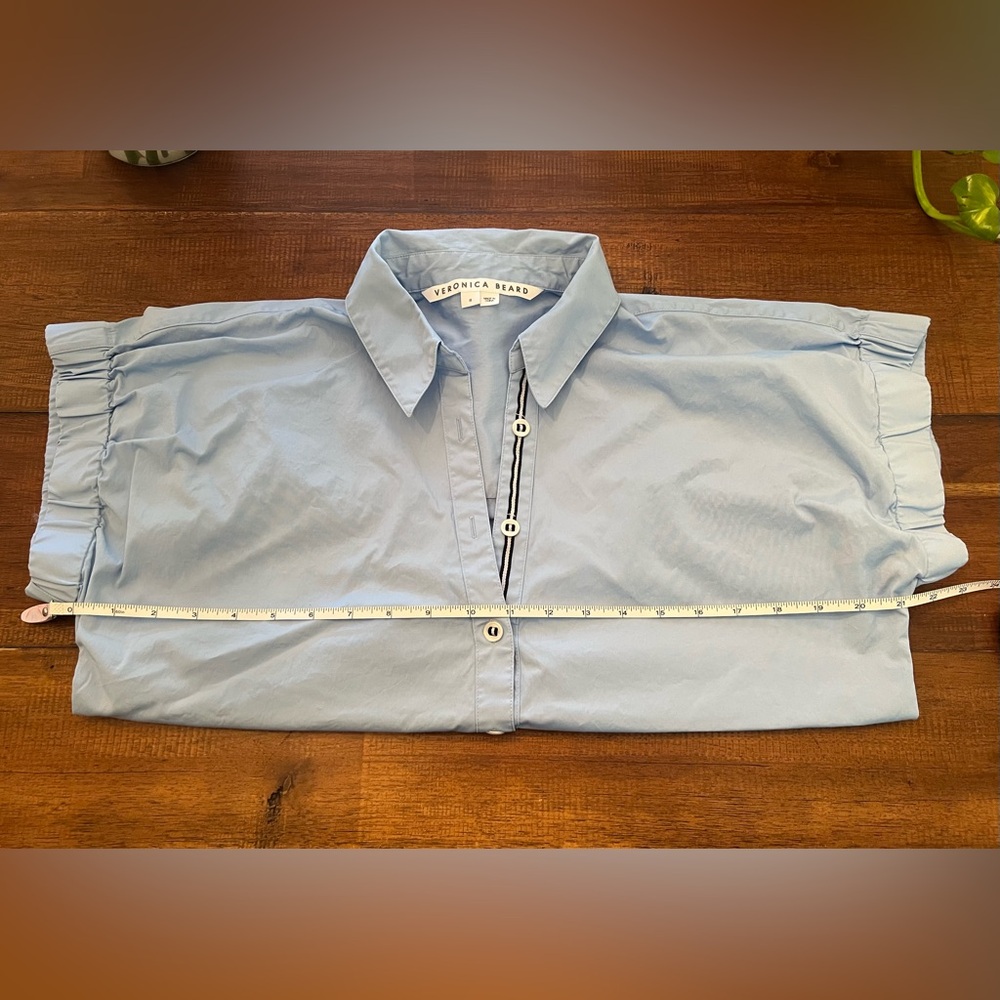 Veronica Beard | Matera Button Shirt - Picture 3 of 3